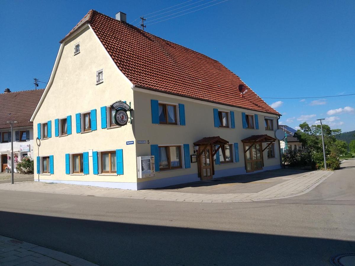 Gaestehaus Pension Waldhorn Weilen unter den Rinnen Dış mekan fotoğraf